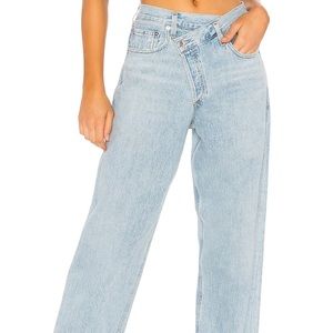 AGOLDE Criss Cross Jeans - Size 24